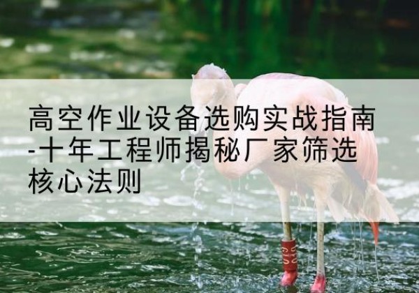 解放剪叉式升降机厂家-高空作业设备选购实战指南-十年工程师揭秘厂家筛选核心法则